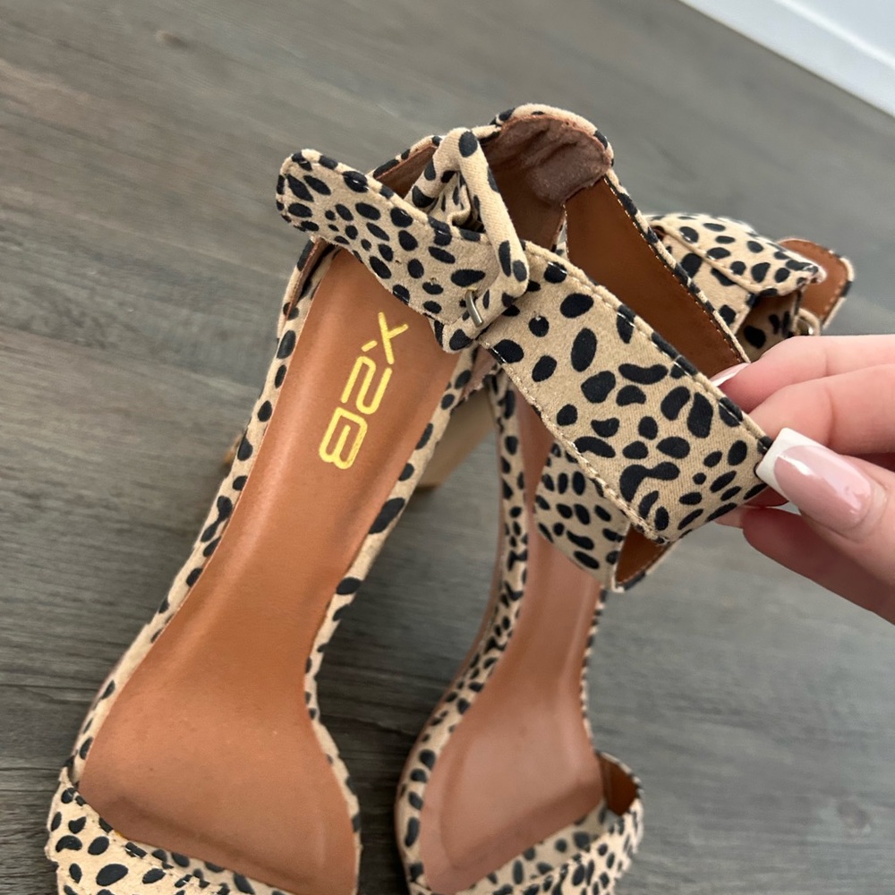 Leopard Print Heels - Picture 3 of 4